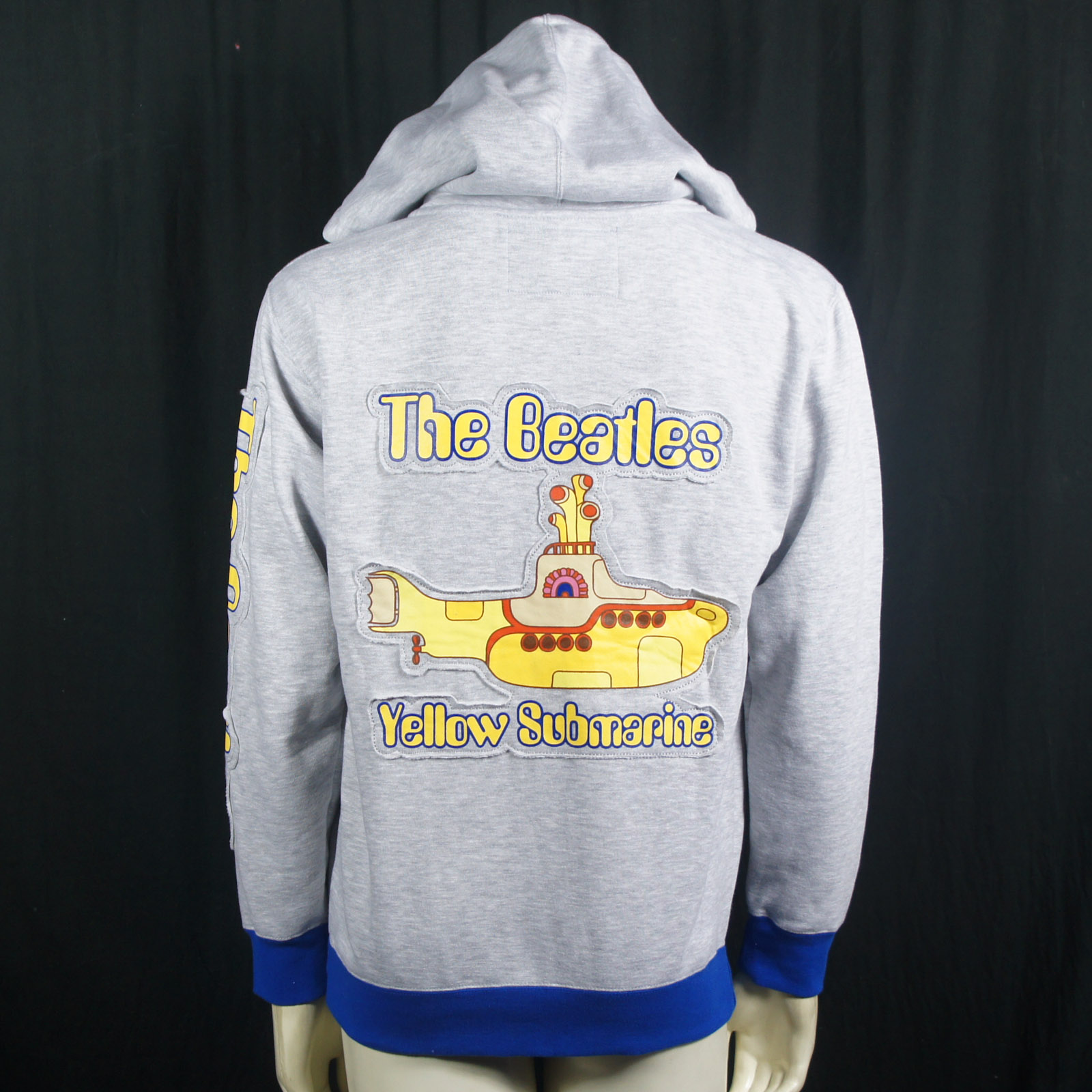 THE BEATLES Yellow Submarine Zipup Hoodie Merch2rock Alternative Clothing